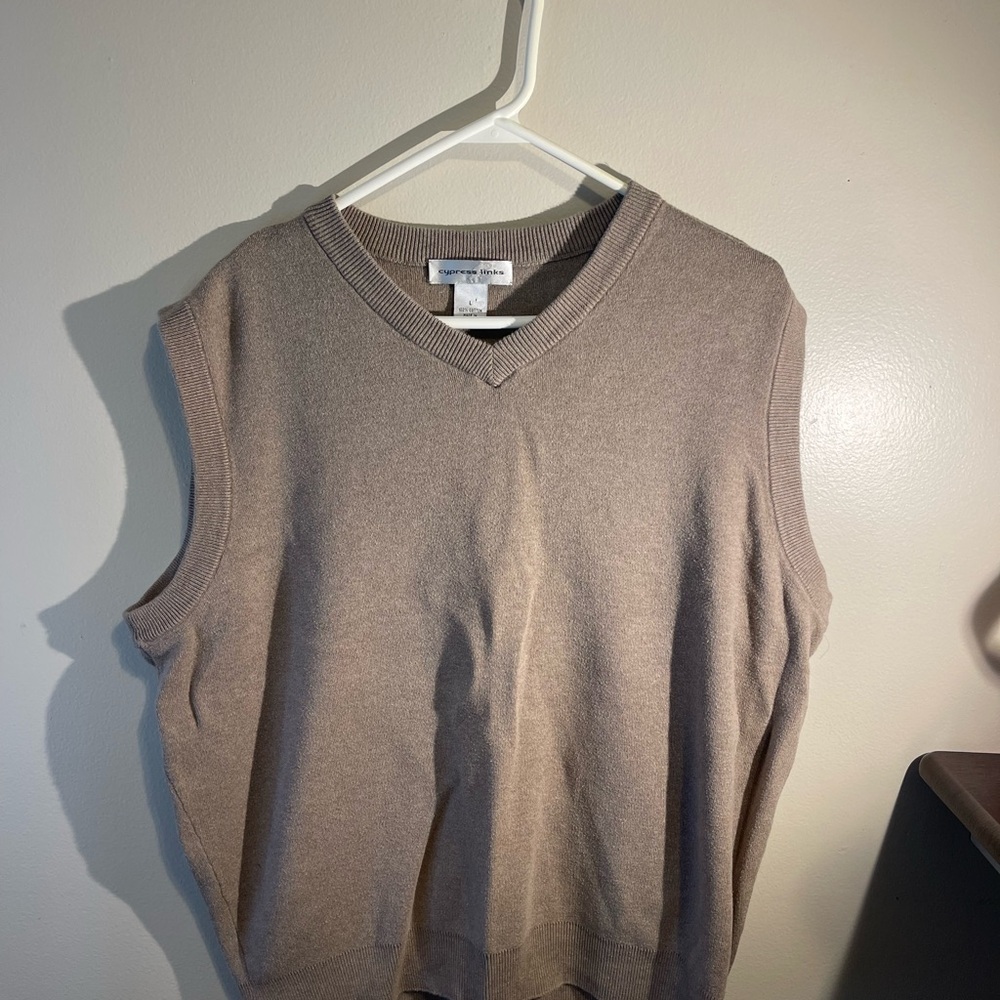 Men’s Slipover Cotton Tan Color